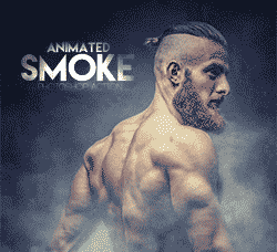 极品PS动作－浓烟滚滚(GIF动画/含高清视频教程)：Animated Smoke Photoshop Action
